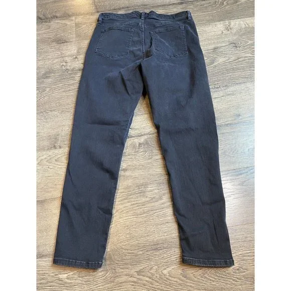 EUC Womens Lauren Ralph Lauren Premier Skinny Ankle Black Stretch Size 12 - Picture 2 of 11